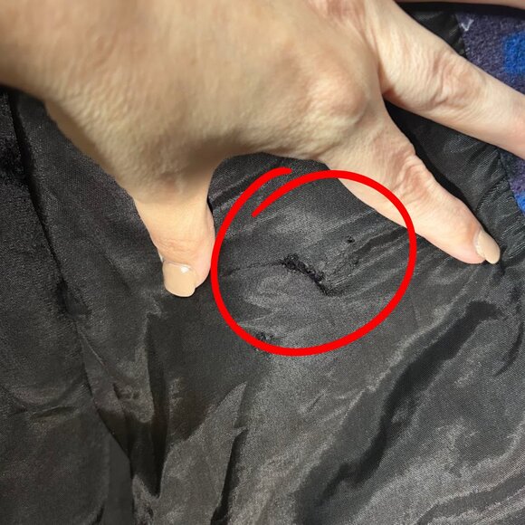 KARIZMA VTG 80s 90s USA Wool Aztec Navajo Blanket Jacket Southwestern Coat 10 L - Picture 10 of 10